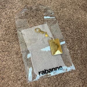 Rabanne Clear Tote Bag